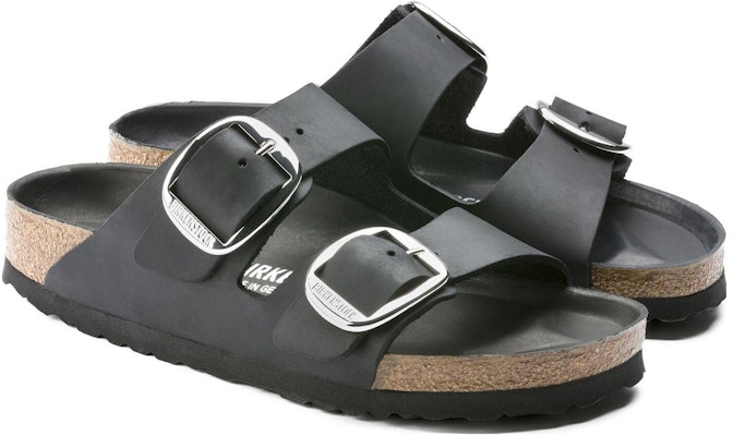 Birkenstock Arizona 1011074 Big Buckle Black Sandals