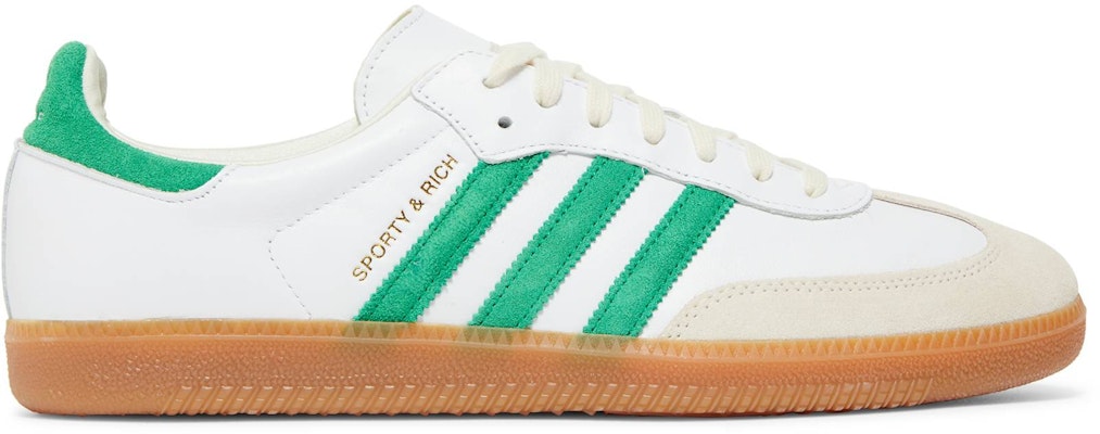 Adidas Samba White Green HQ6075 Shoes