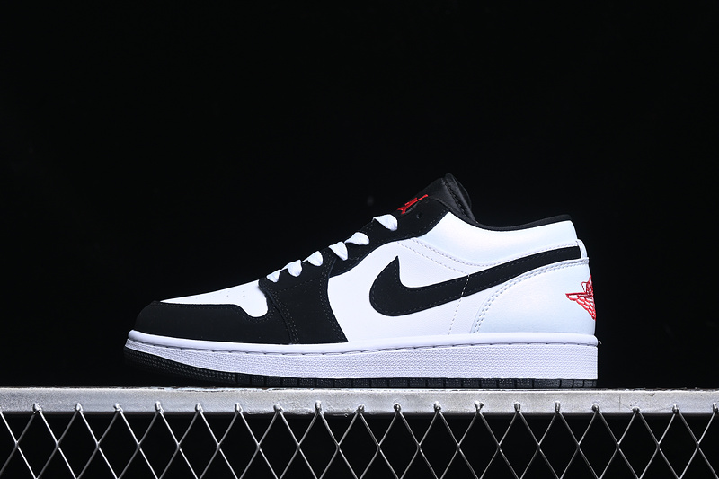 Nike Air Jordan 1 Low Panda Black White Sneakers
