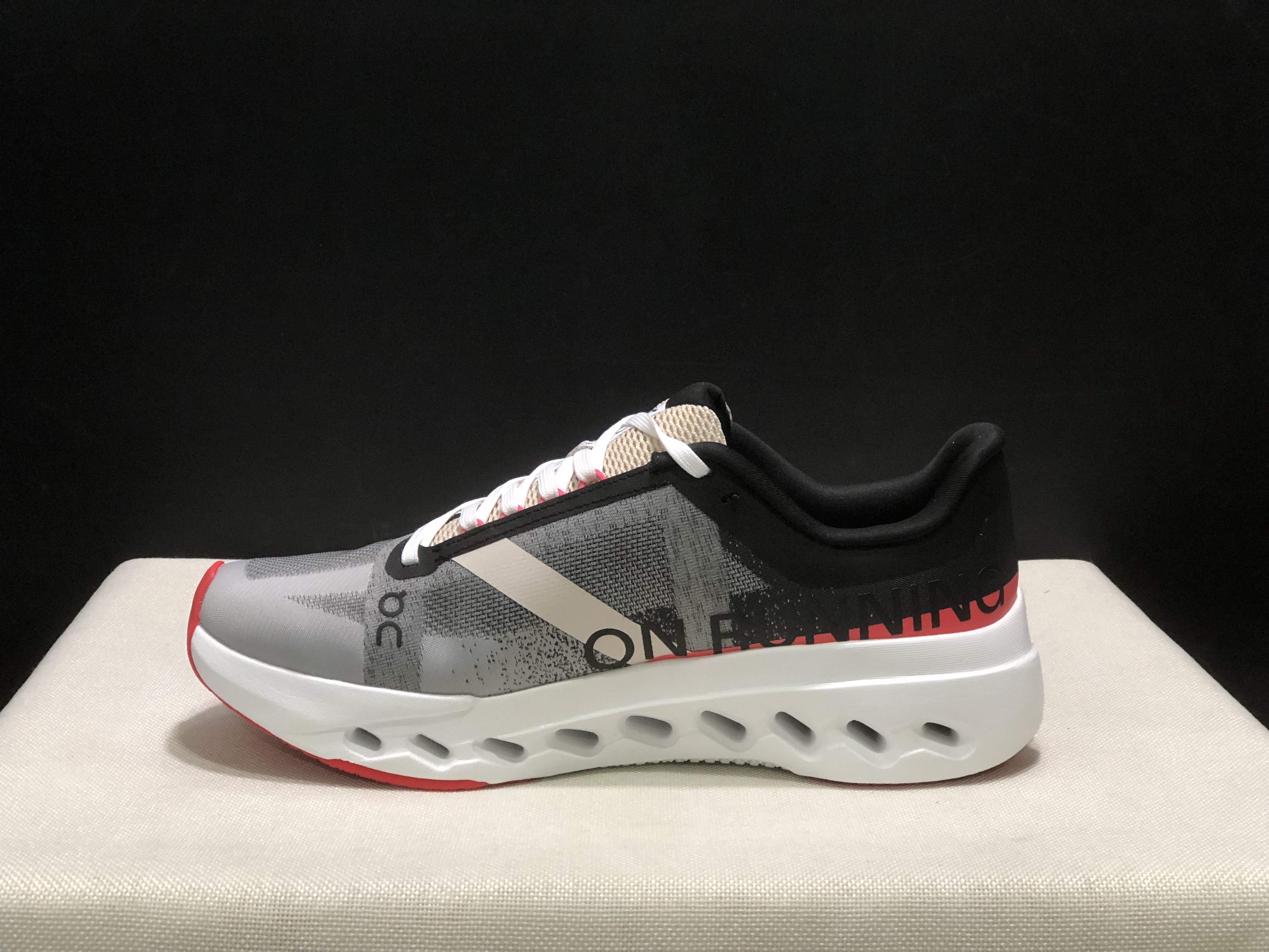 On Running Cloudsurfer Next Casual Running Shoes Grey/Black/Red