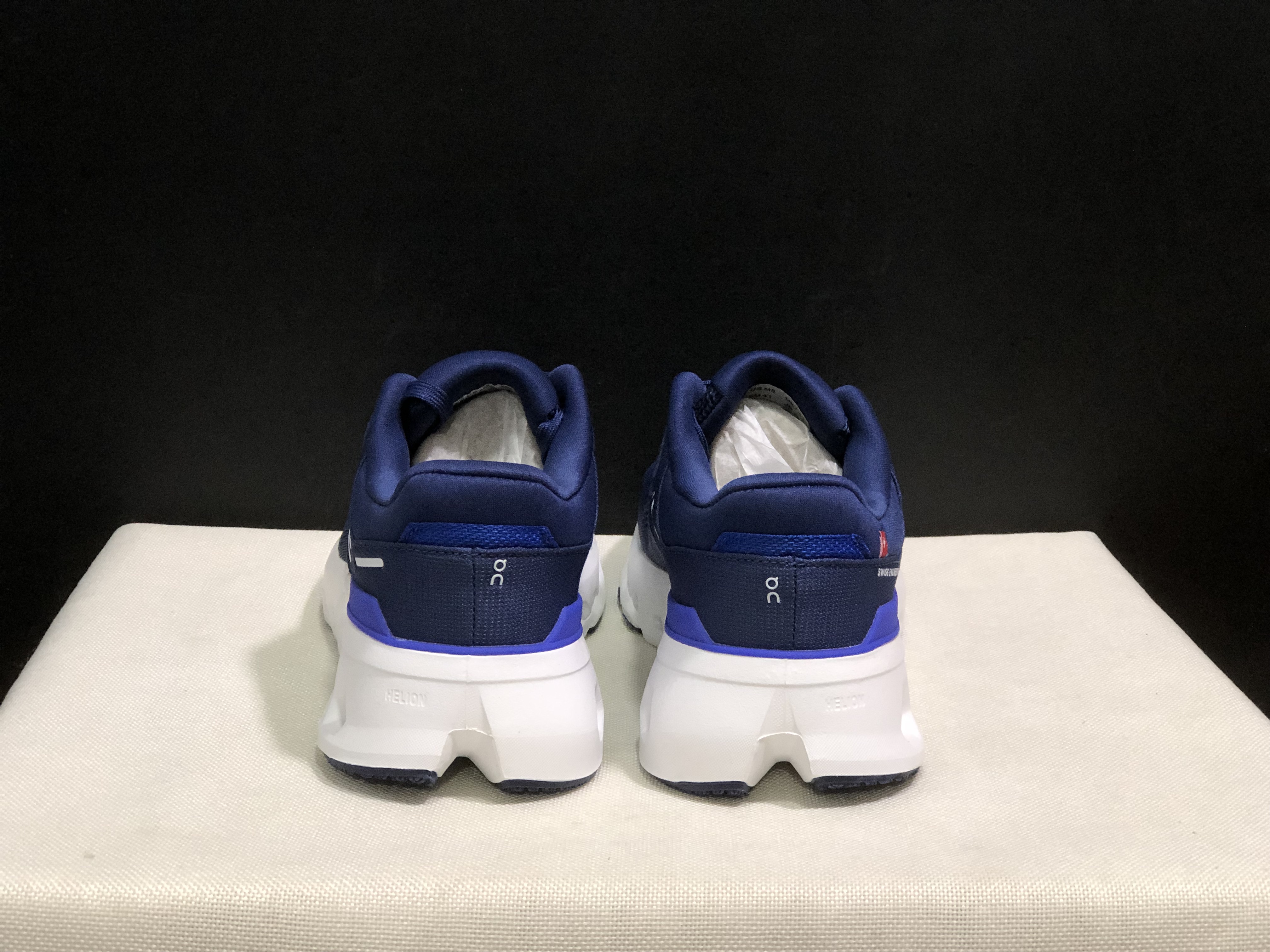 On Running Cloudrunner 2 Mesh Breathable Running Shoes Dark Blue/White