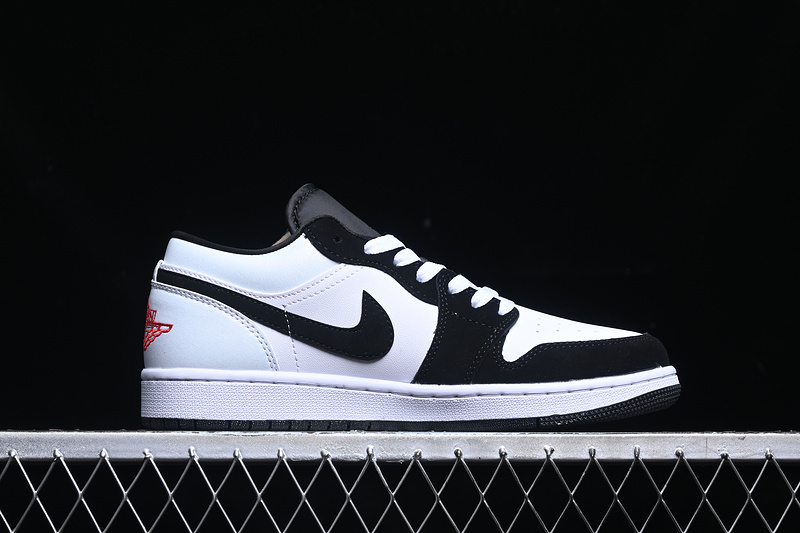 Nike Air Jordan 1 Low Panda Black White Sneakers