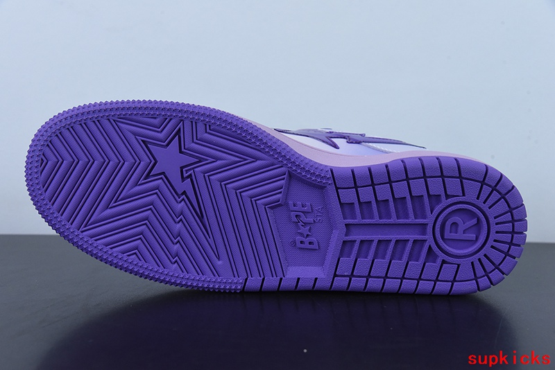 A Bathing Ape Bape Sta Sk8 Purple Gradient