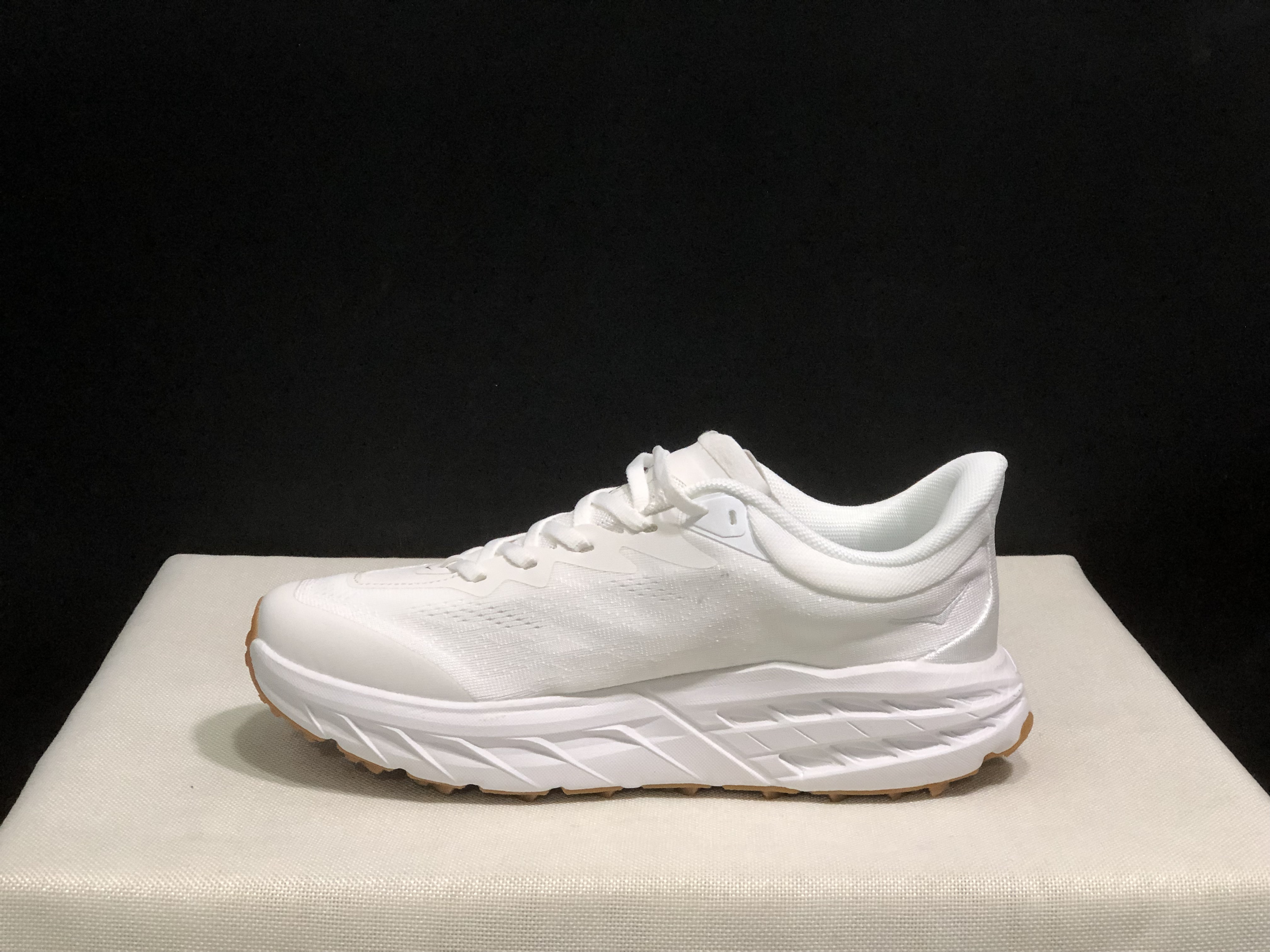 Hoka One One Speedgoat 5 White Trail Running Shoes Sneakers