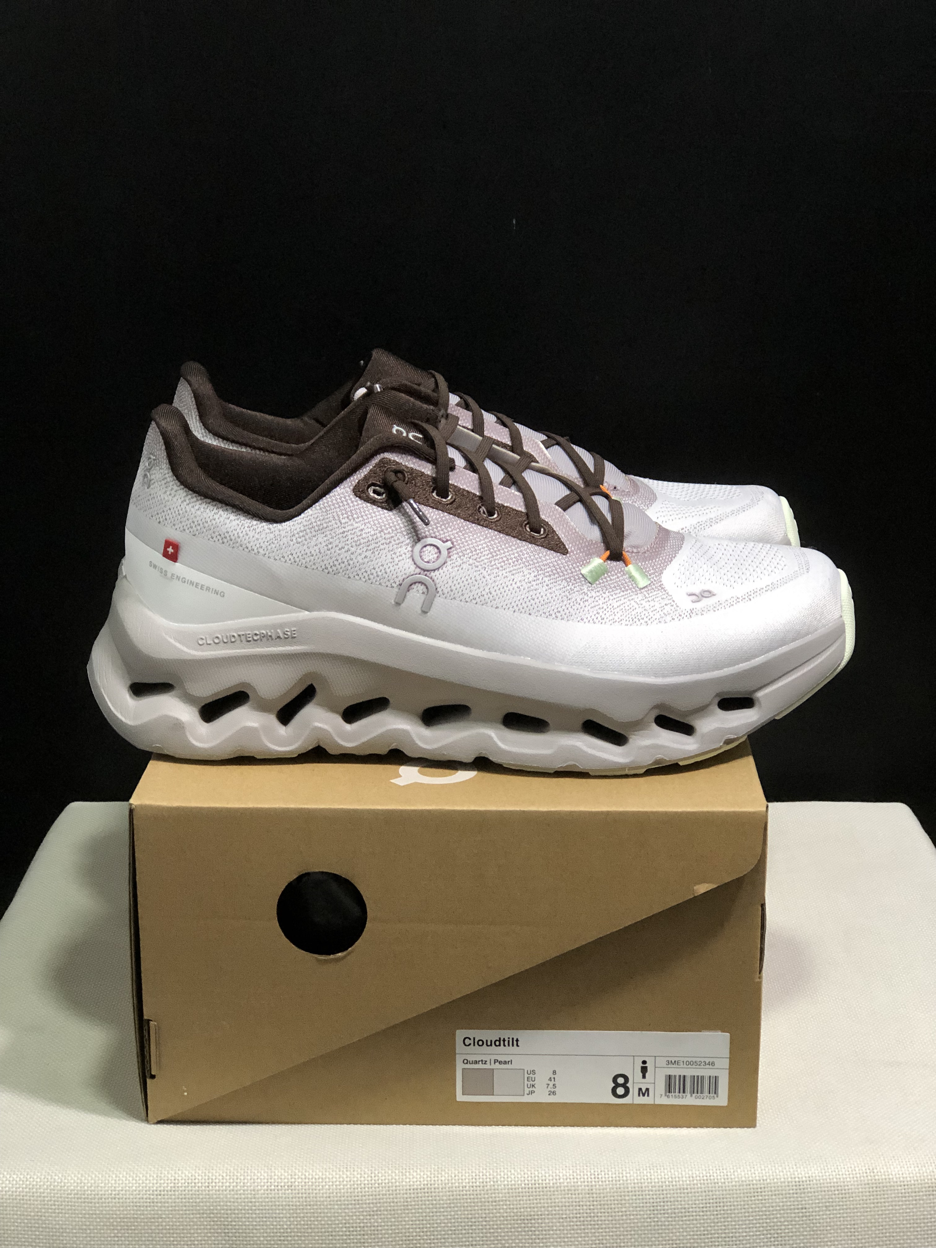 On Running Cloudtilt Durable Casual Life Shoes Quartz/Pearl