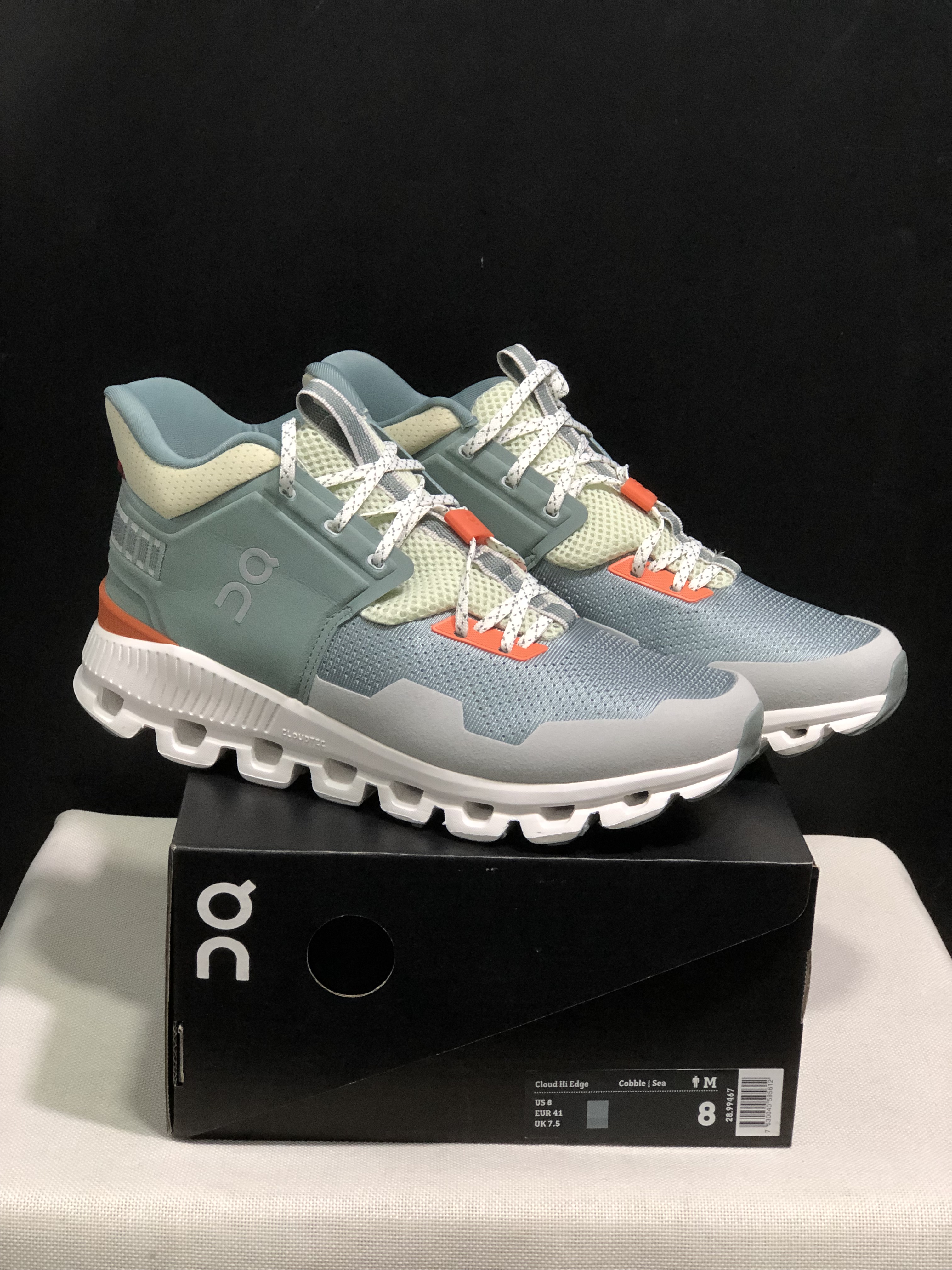 On Running Cloud Hi Edge Outdoor Training Running Shoes Light Green