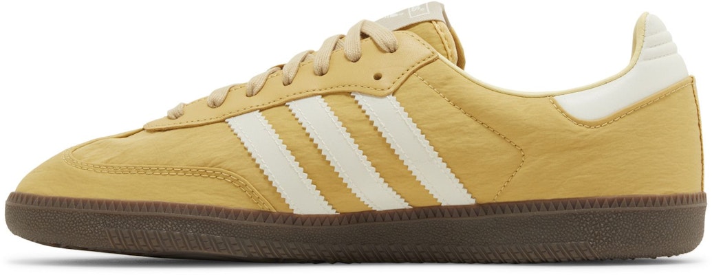 Adidas Samba OG Reflective Nylon Pack Oat Yellow IG6170 Lifestyle Shoes