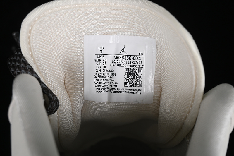 Nike Air Jordan 1 Low LV Brown Label White Sneakers