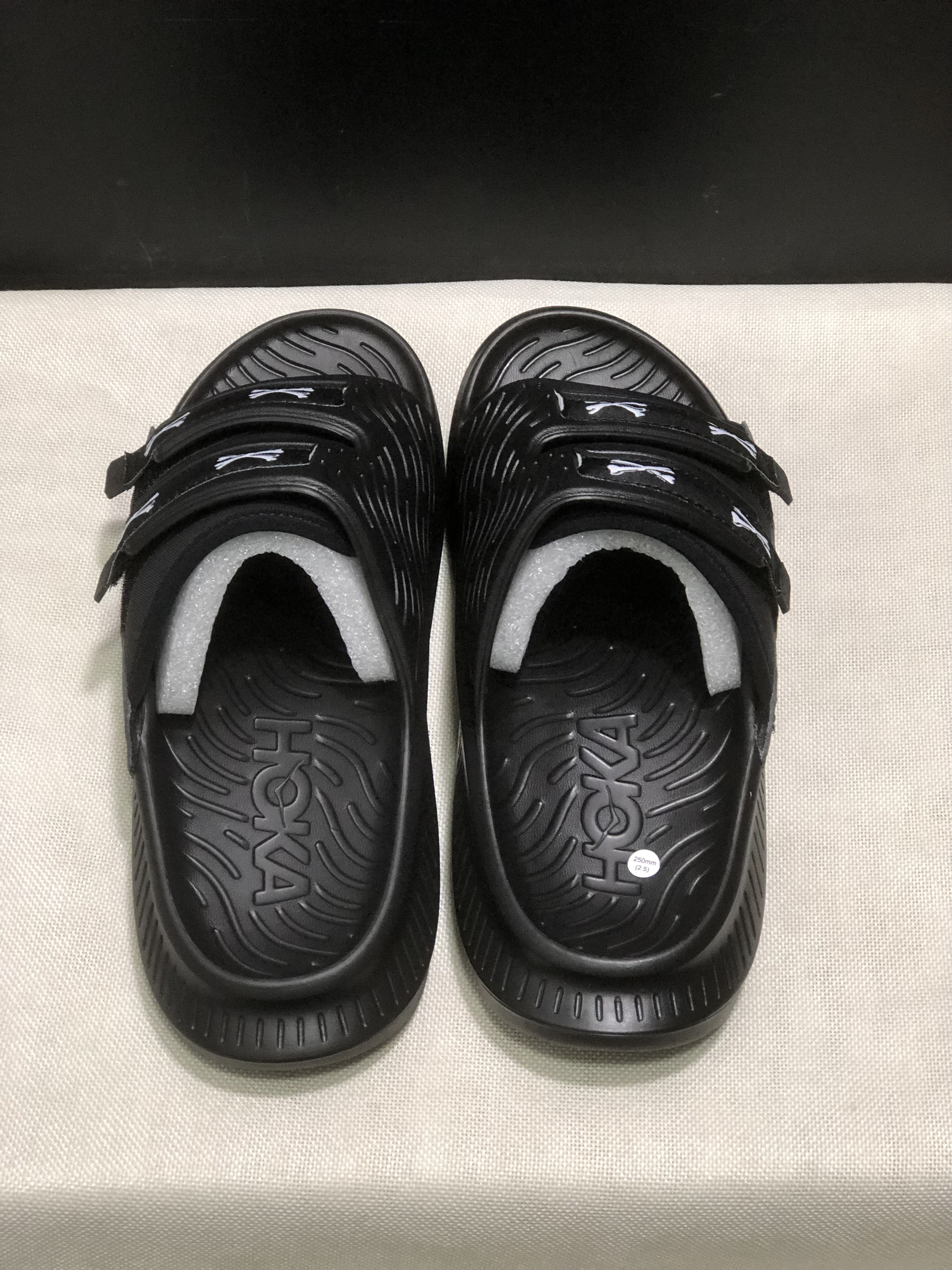 Wtaps x Hoka One One Ora Luxe Comfortable Sandals Black