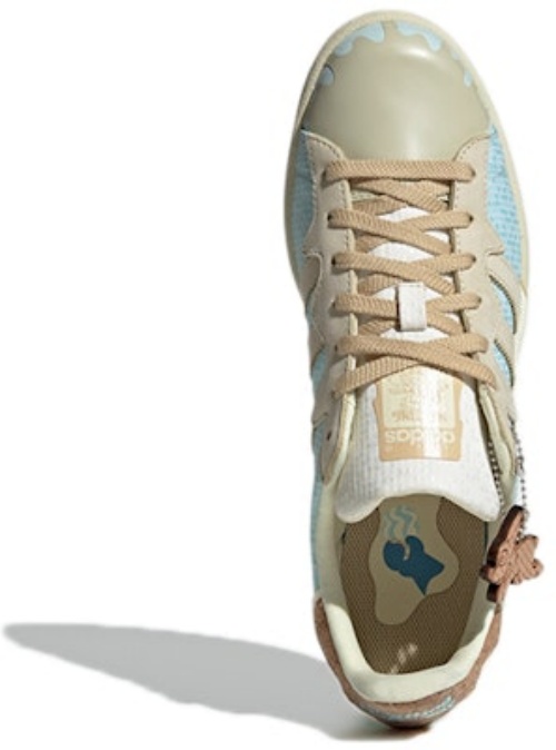 Melting Sadness Adidas Campus Blue Cream Brown GY1094 Lifestyle Shoes