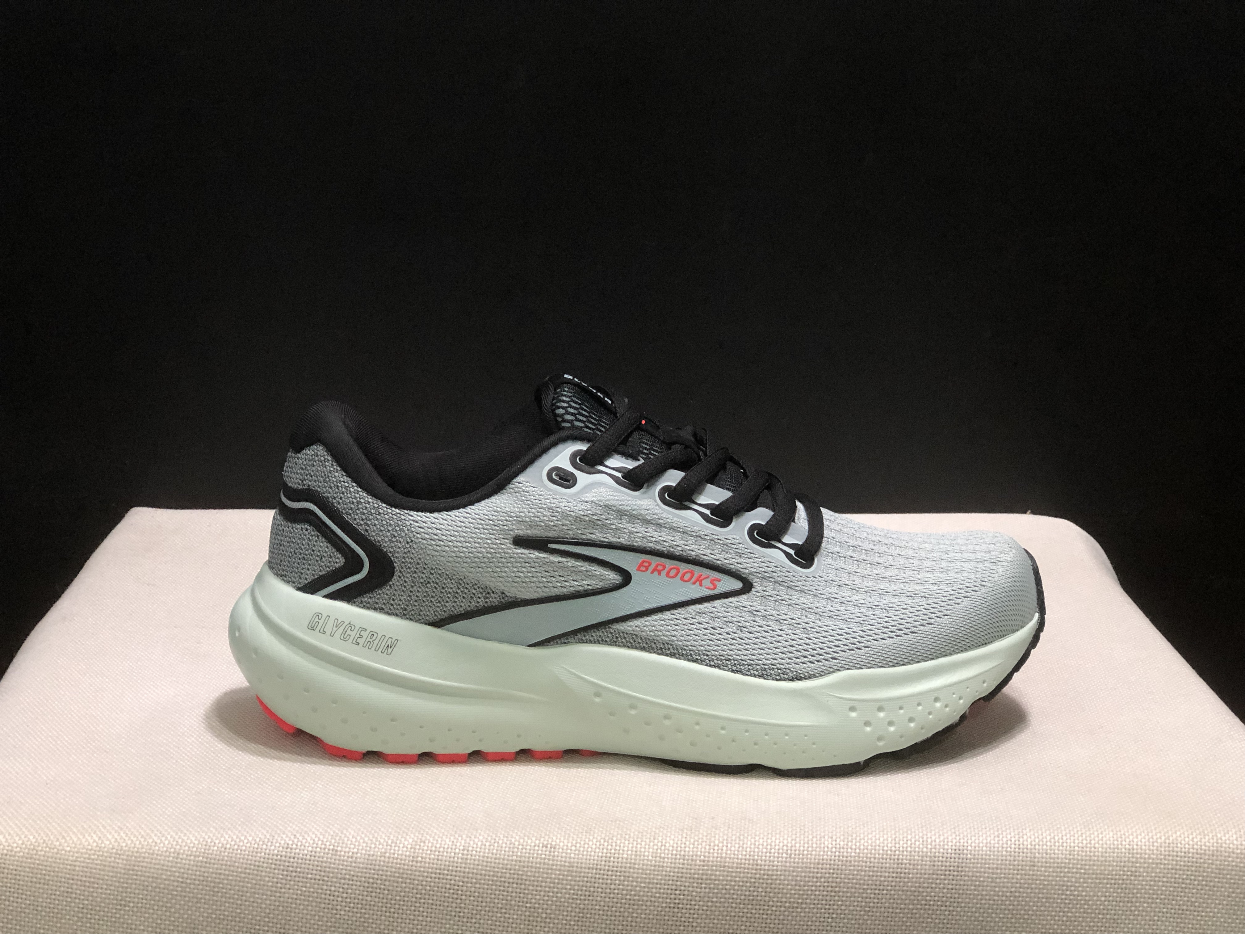 Brooks Glycerin 21 Low-top Casual Running Shoes Blue/Black/Red