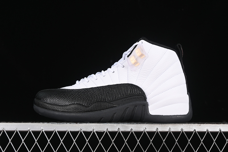 Nike Air Jordan 12 Low Black White Sneakers