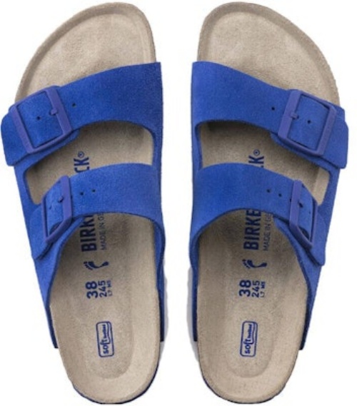 Birkenstock Arizona Ultra Blue Suede 1022298 Fashion Slippers