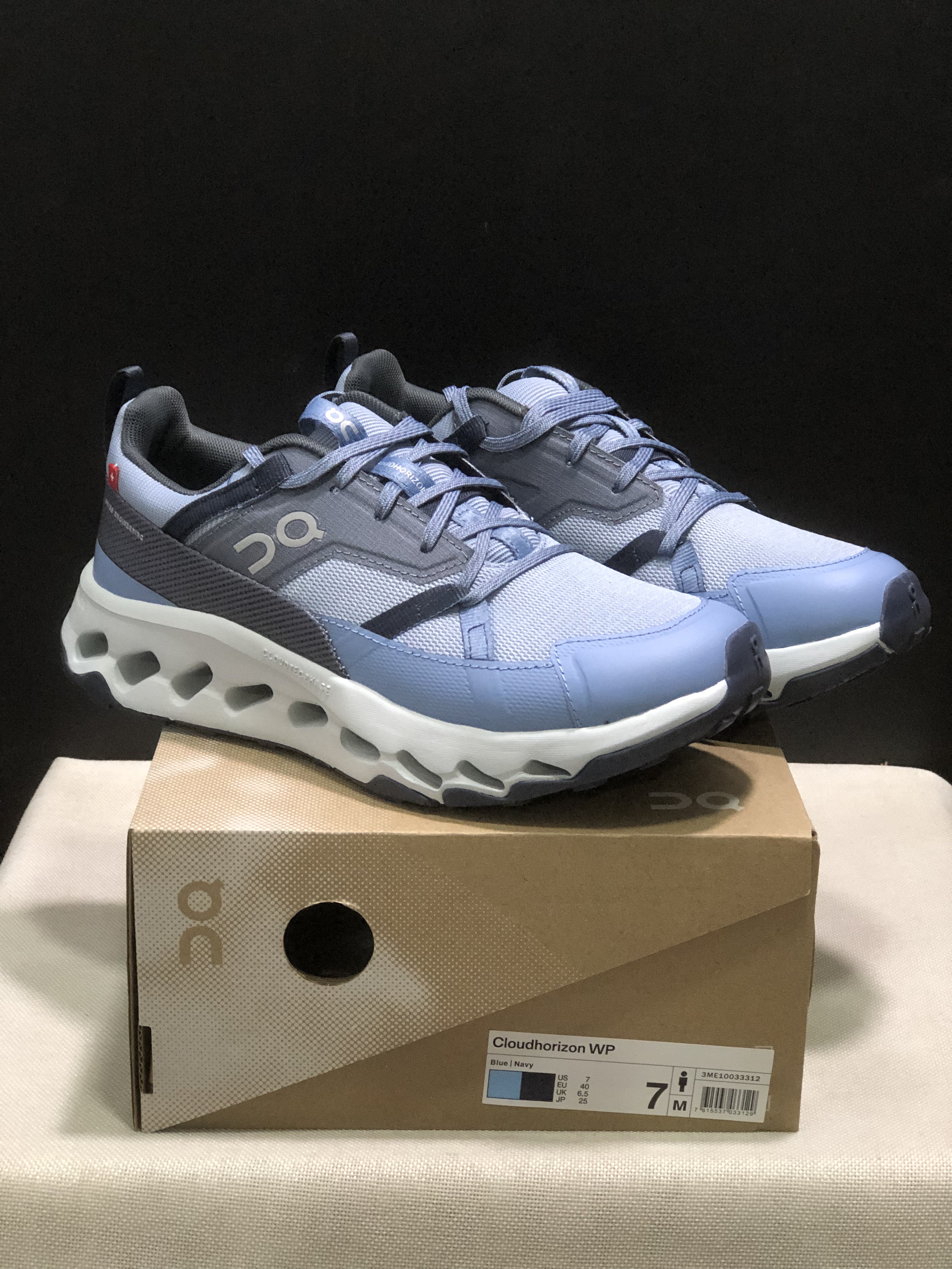 On Running Cloudhorizon Comfortable Hiking Shoes Blue/Navy