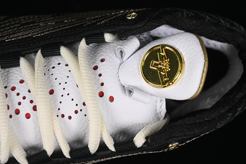 Nike Air Jordan 23 Retro SP Titan Black Sail White Metallic Gold Sneakers