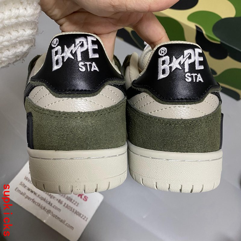 A Bathing Ape Bape SK8 Sta Olive (2022)