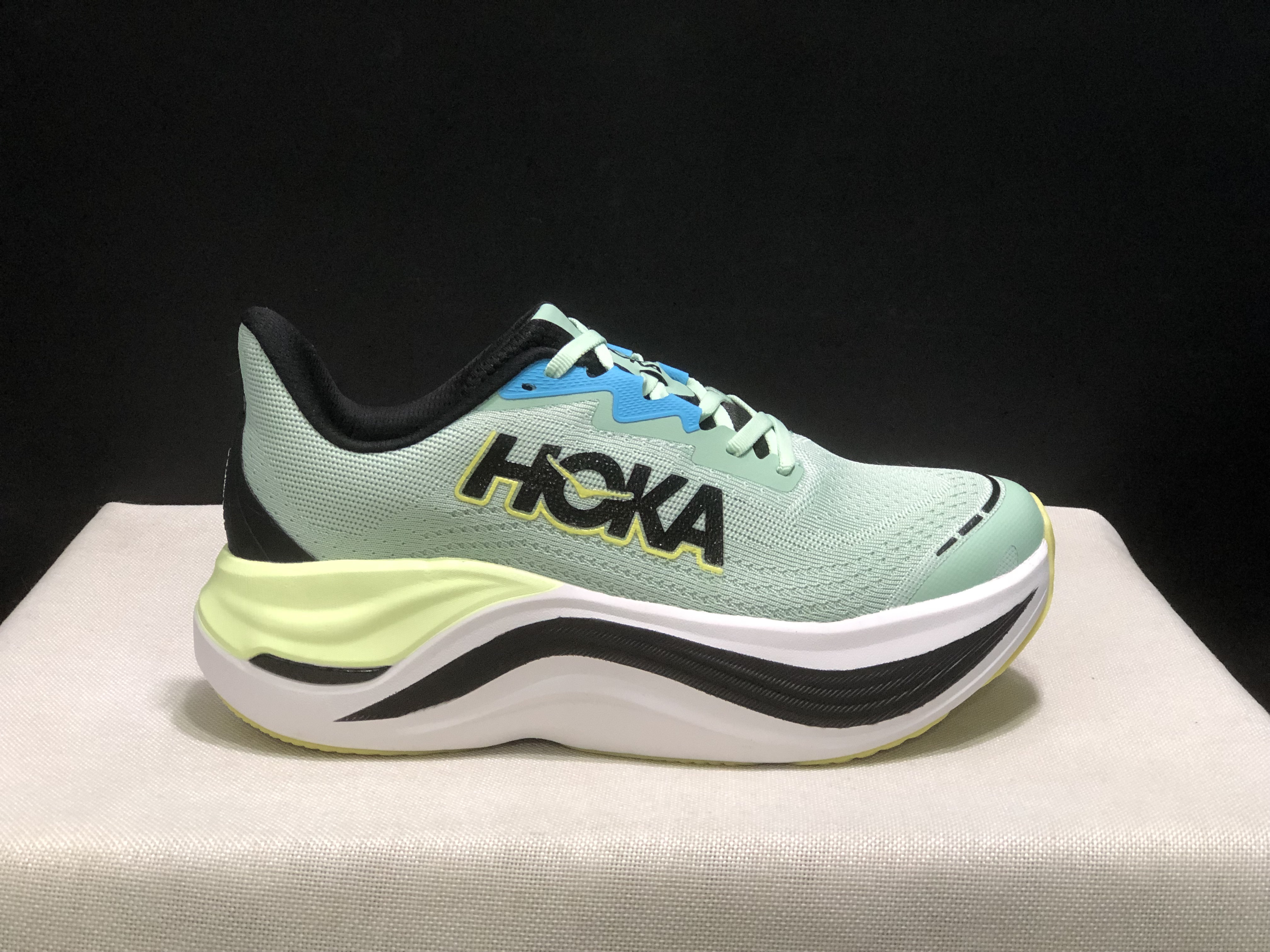 Hoka One One Skyward X Anti-slip Wear-resistant Running Shoes Sneakers Light Green