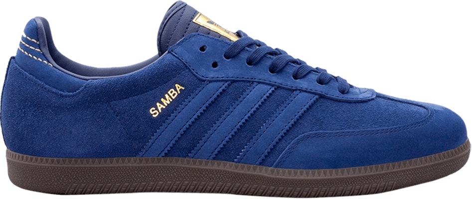 Adidas Samba FB Dark Blue Gum CQ2089 Lifestyle Shoes