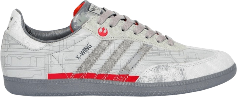 Star Wars Adidas Samba ��X-Wing�� Grey G17353 Lifestyle Shoes