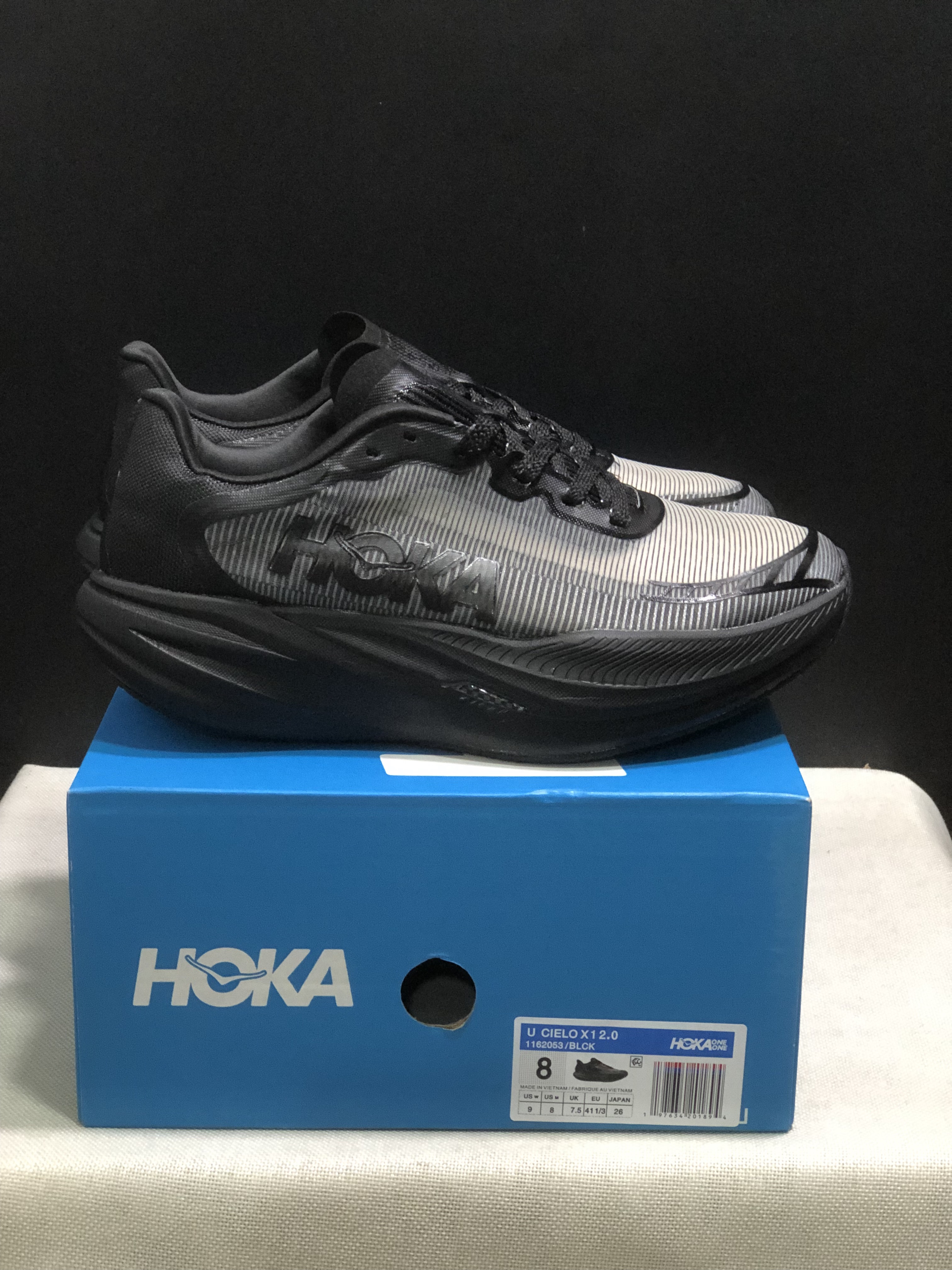 Hoka One One Cielo X1 2.0 Low-top Running Shoes Sneakers Black