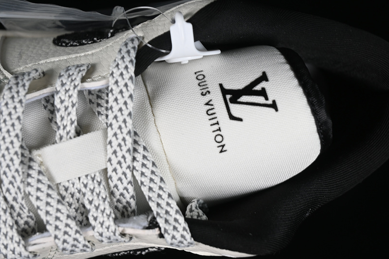 Nike Air Jordan 1 Low LV Black White Printing Sneakers