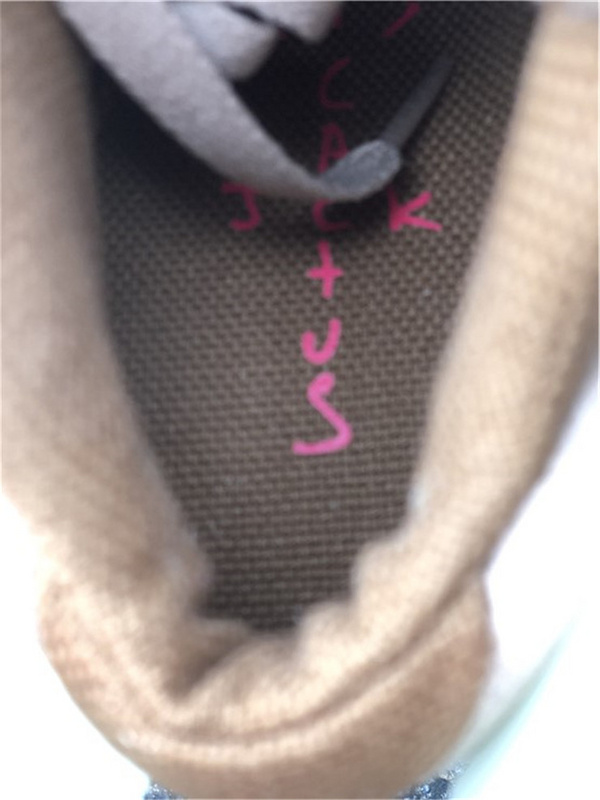 Nike Air Jordan 6 Retro Travis Scott SP British Khaki Brown Sneakers