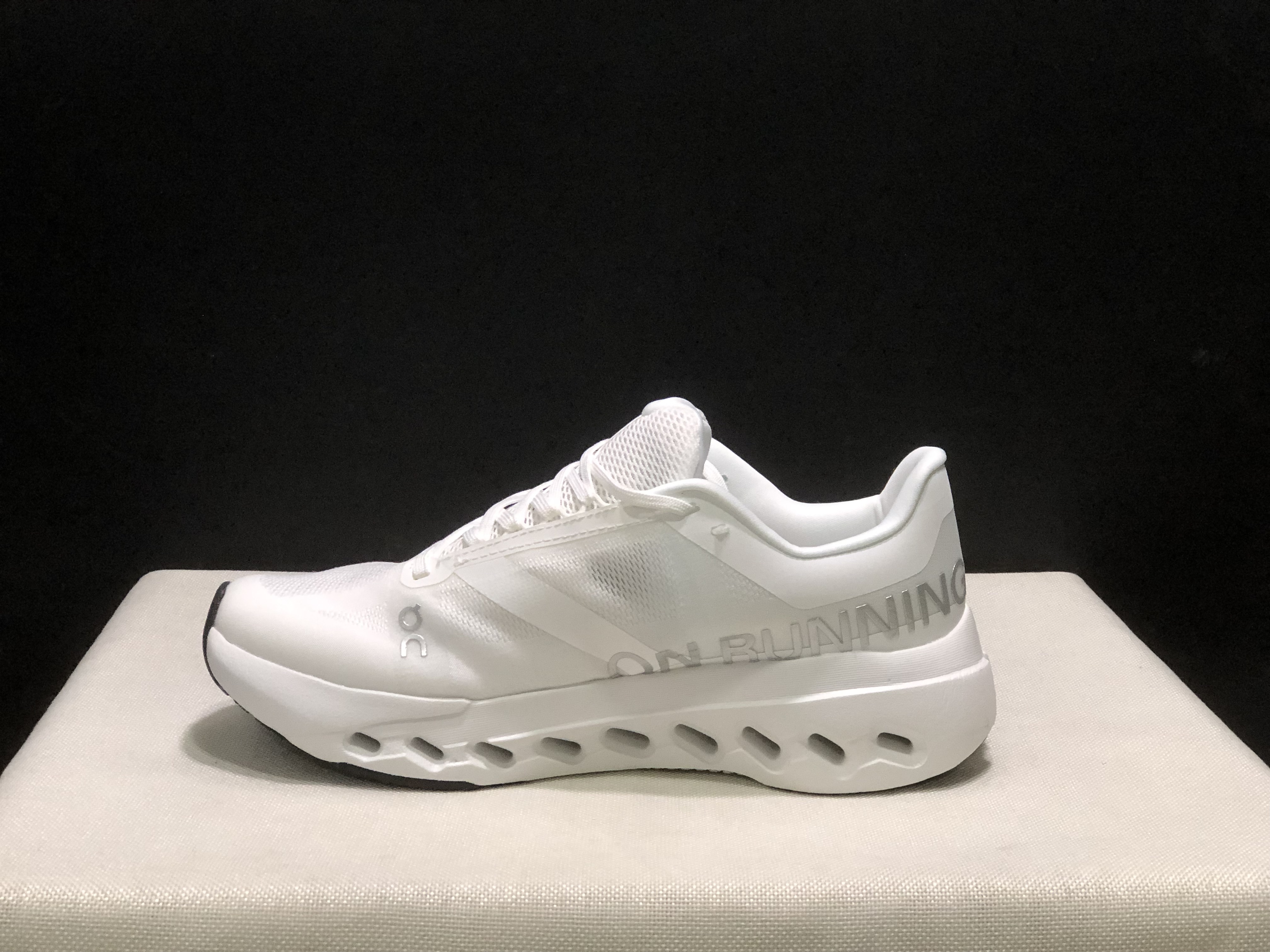 On Running Cloudsurfer Next Casual Running Shoes All White