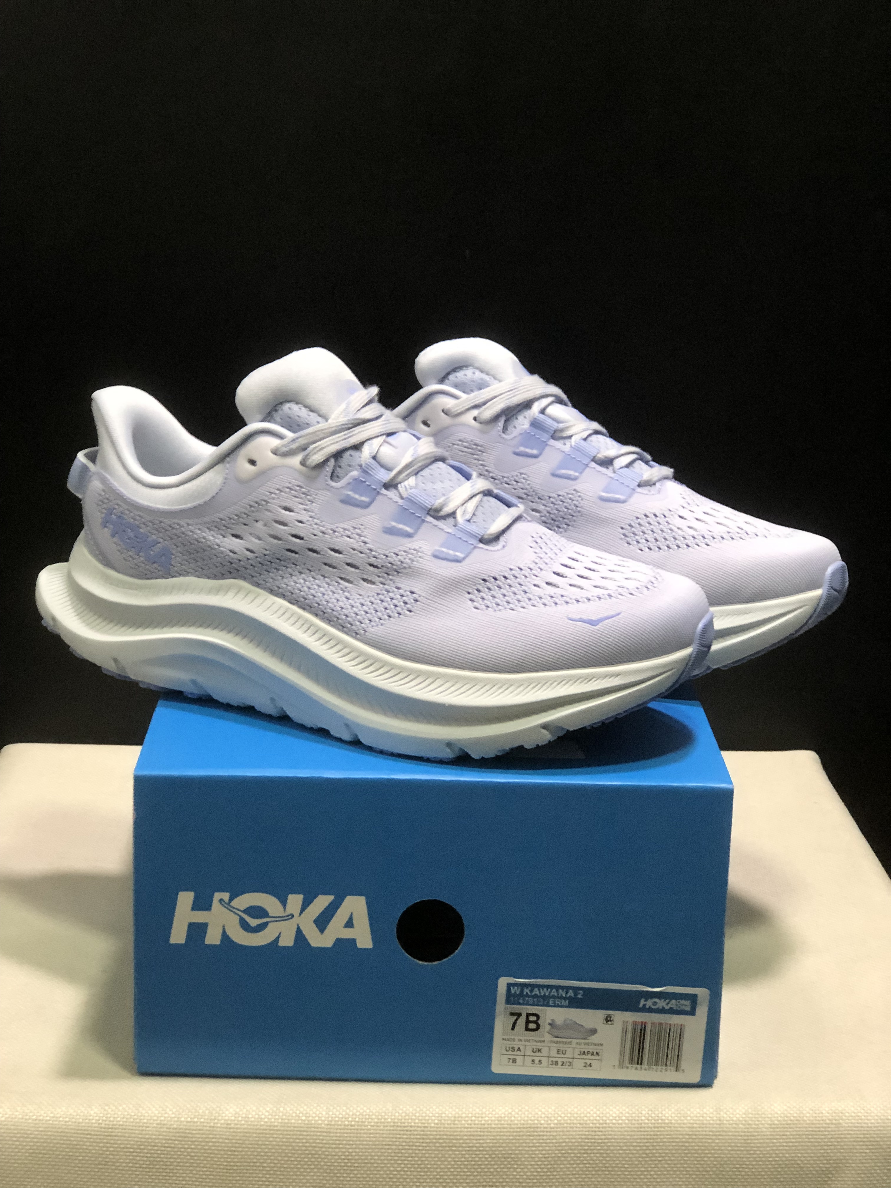 Hoka One One Kawana 2 Comfortable Casual Running Shoes Sneakers Light Purple