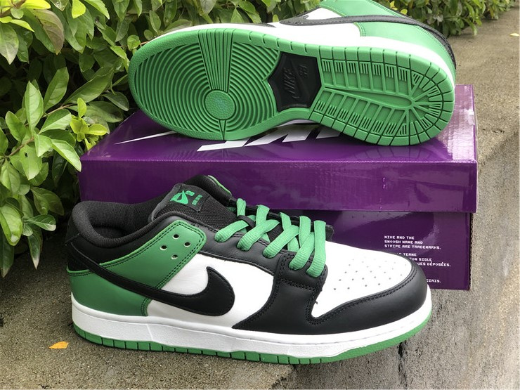 Nike Dunk Pro SB Low Classic Green White Black Sneakers
