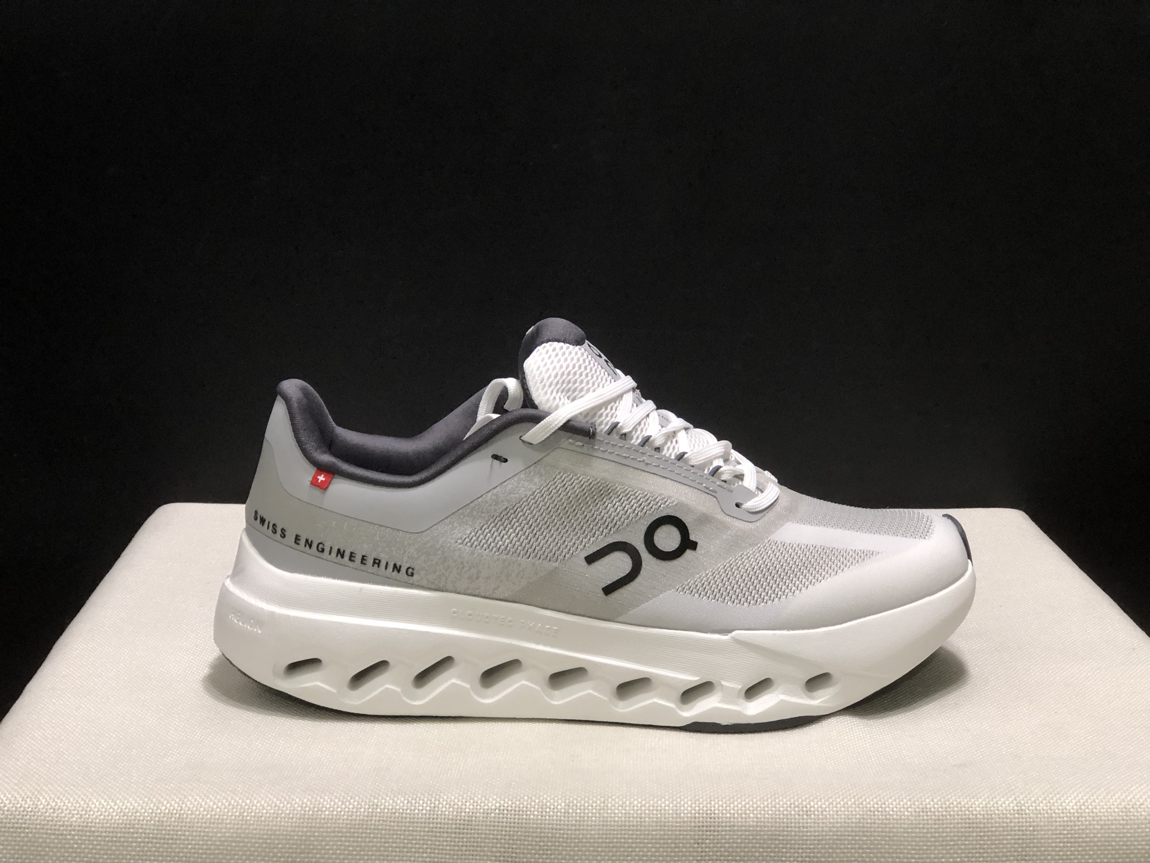 On Running Cloudsurfer Next Casual Running Shoes Giacier/White