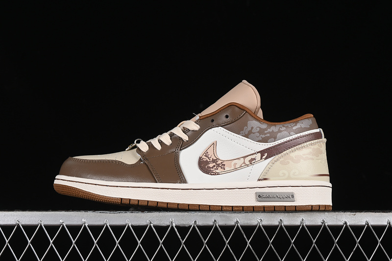 Nike Air Jordan 1 Low Hemp Sail Oatmeal Light British Tan Sneakers