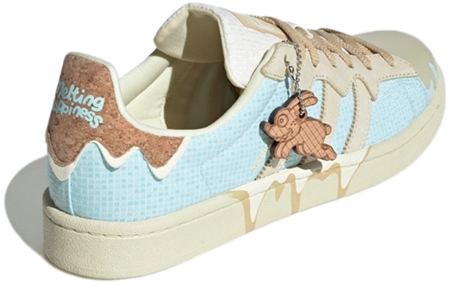 Melting Sadness Adidas Campus Blue Cream Brown GY1094 Lifestyle Shoes