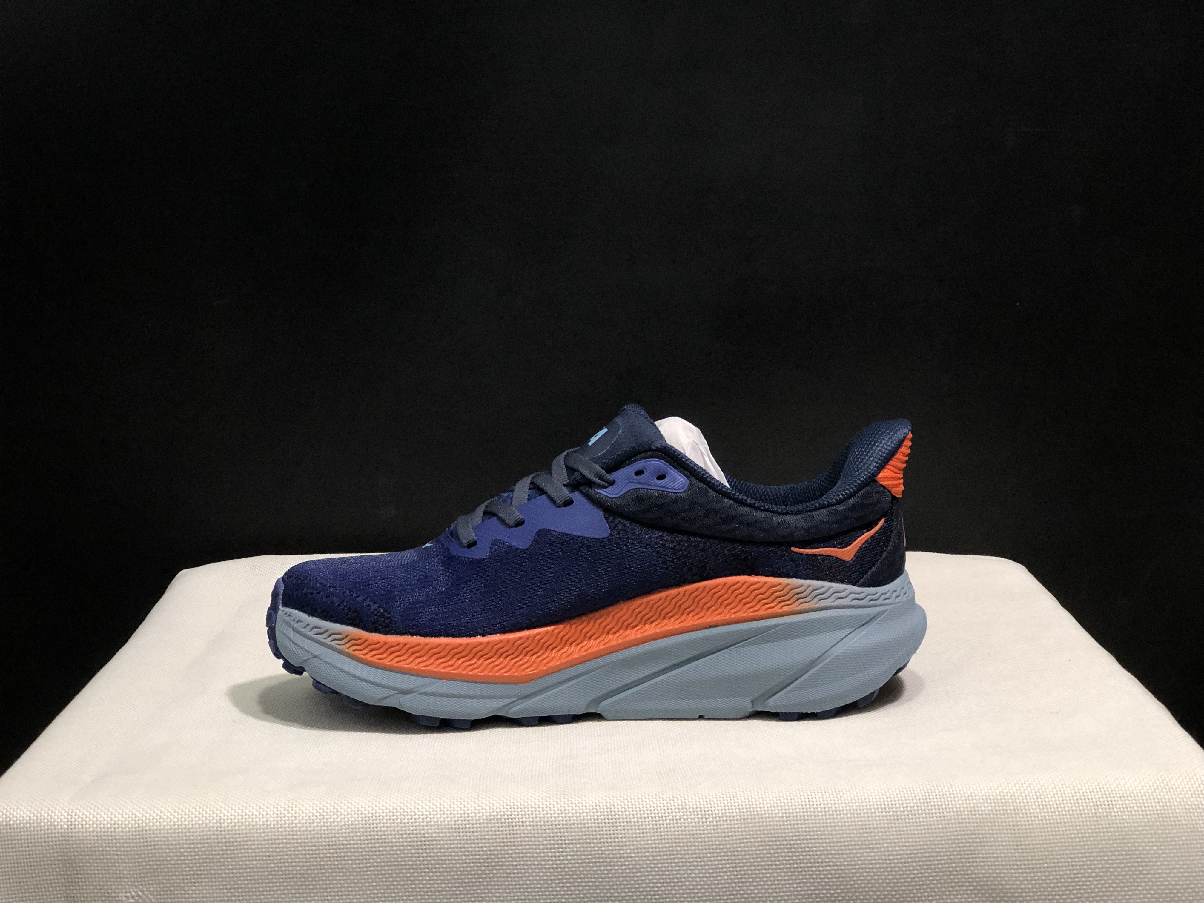 Hoka One One Challenger 7 Shock-absorbing Breathable Running Shoes Sneakers Navy