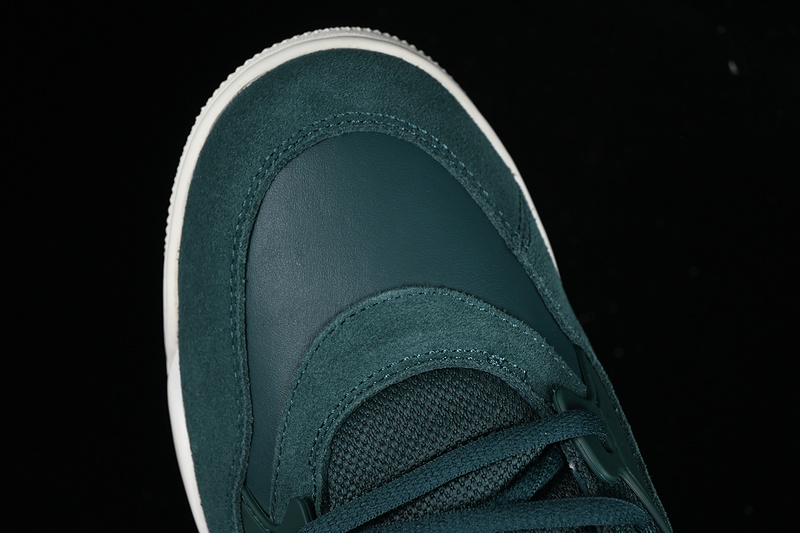 Nike Air Jordan 4 Remastered Oxidized Green White Sole Sneakers