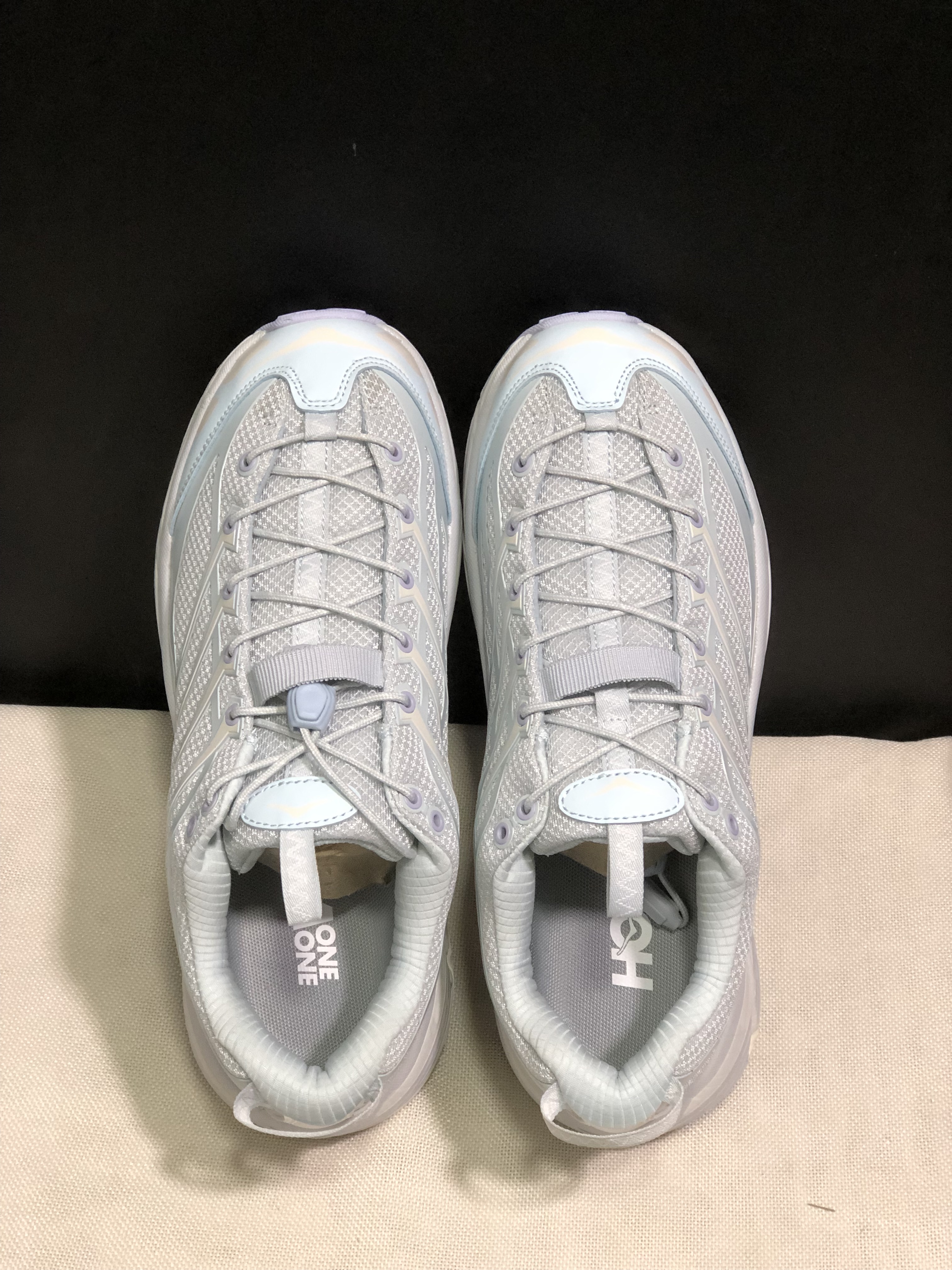 Hoka One One Mafate Three 2 Anti-slip Running Shoes Sneakers White