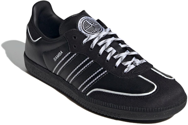 Adidas TOC Samba Black White Silver IF3918 Shoes