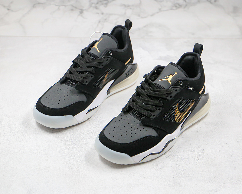 Nike Air Jordan Mars 270 Black Gold White Sneakers