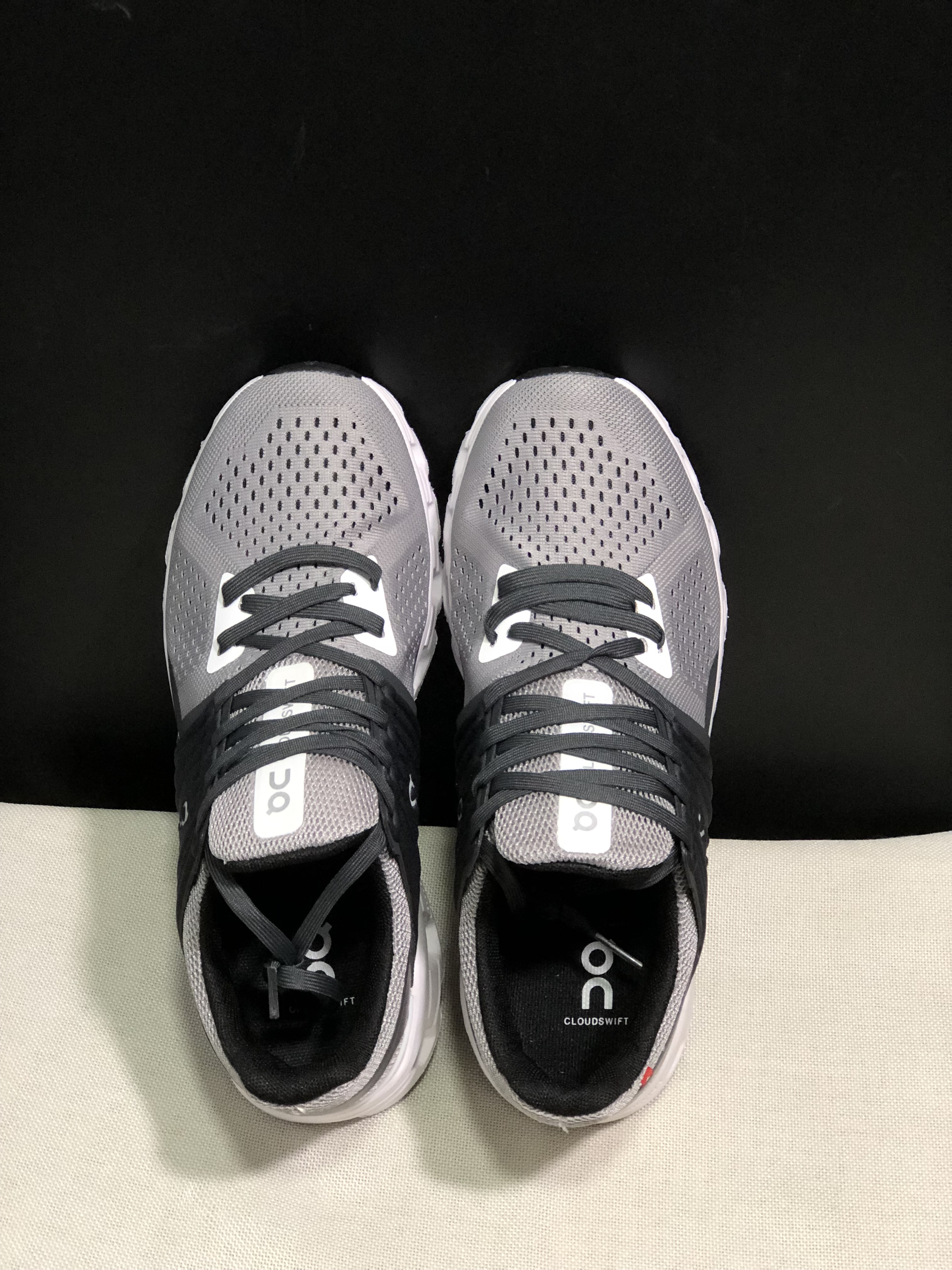 On Running Cloudswift Cushioning Running Shoes Grey/Black