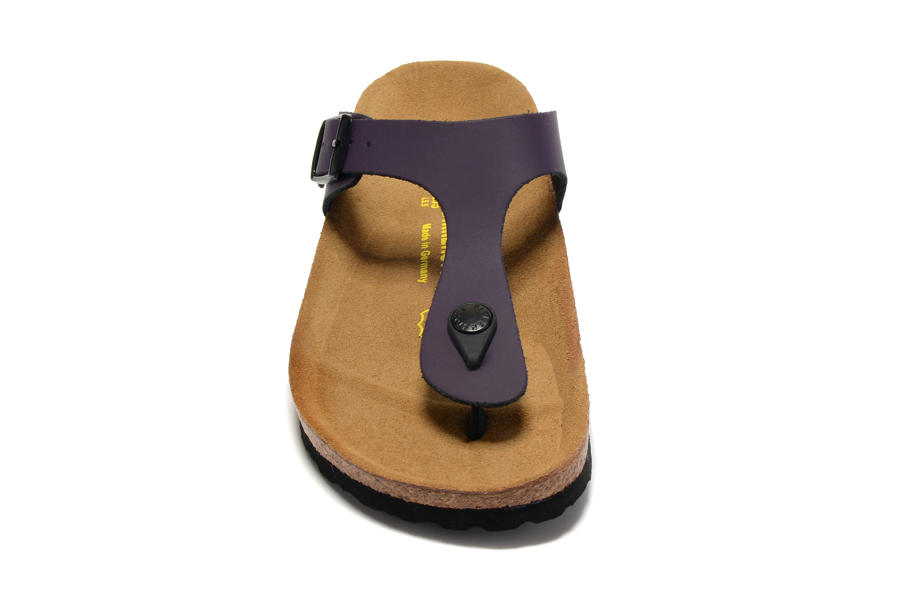 Birkenstock Gizeh Purple Flip Flops Leather Sandals