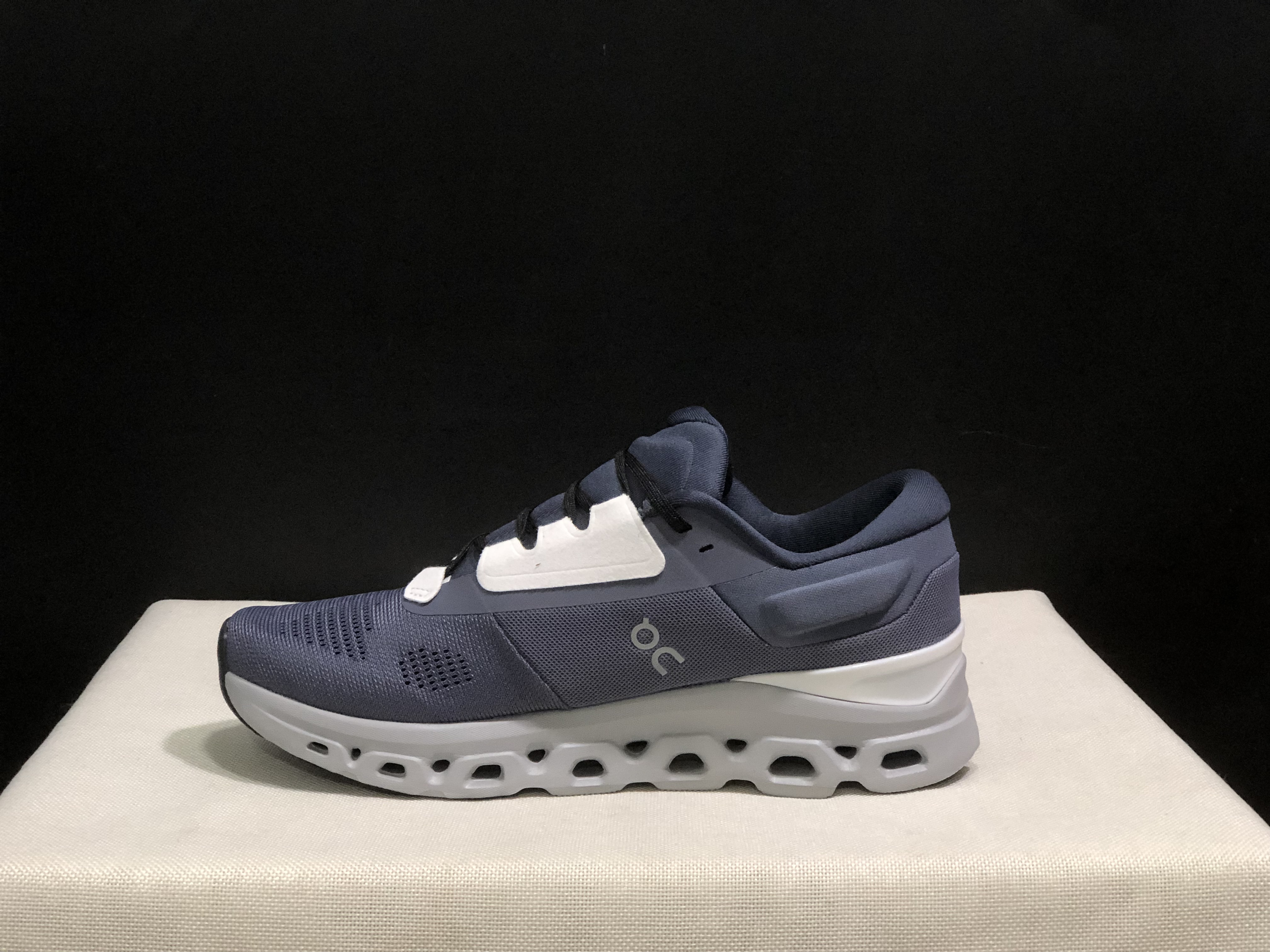 On Running Cloudstratus 3 Anti-Slip Running Shoes Dark Blue