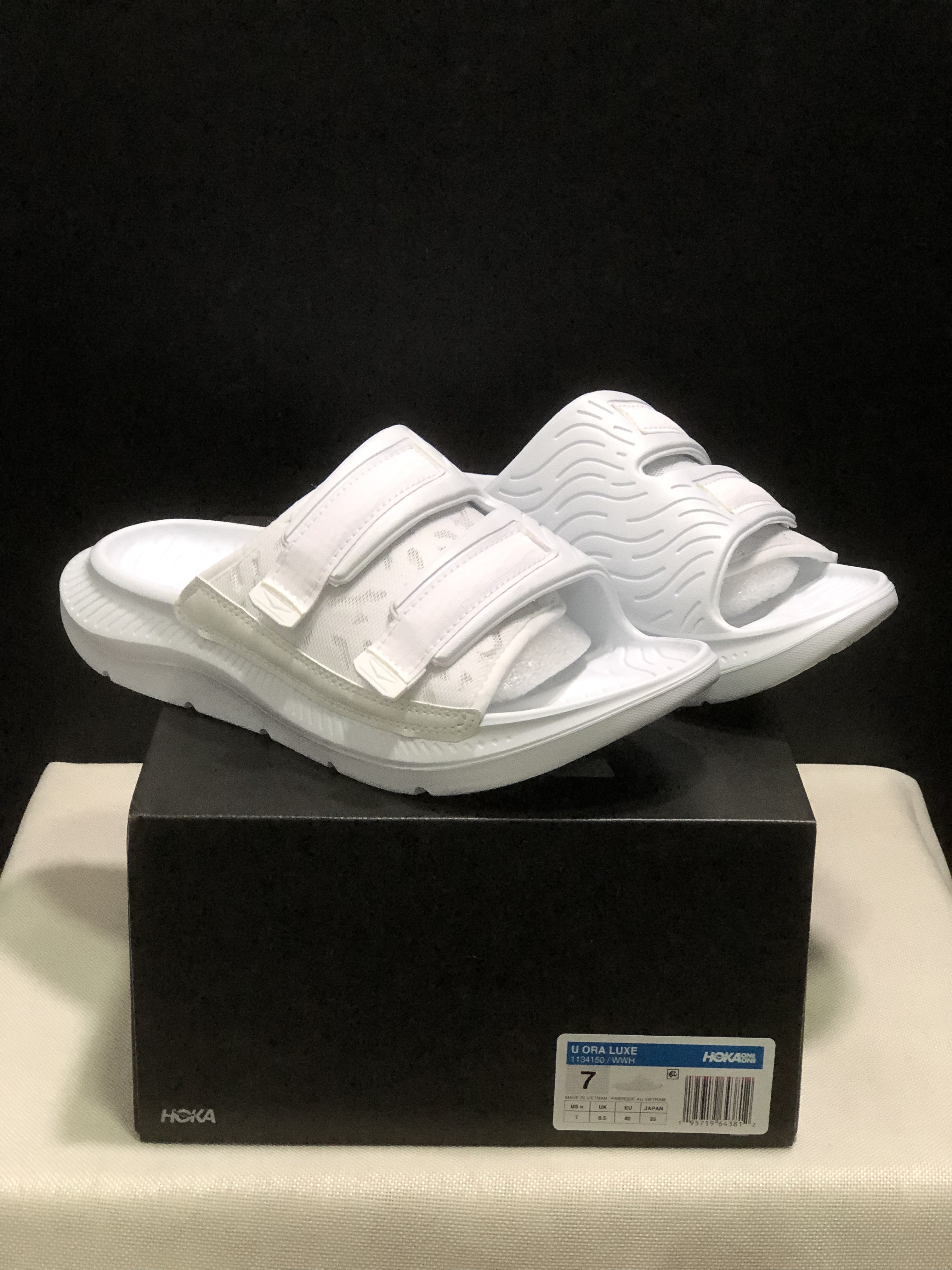 Wtaps x Hoka One One Ora Luxe Comfortable Sandals White