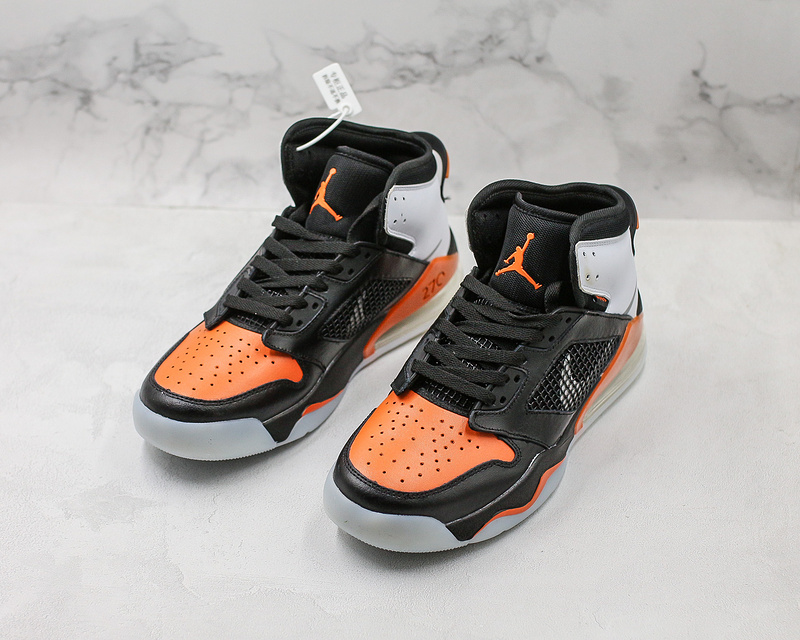 Nike Air Jordan Mars 270 Black Orange Sneakers