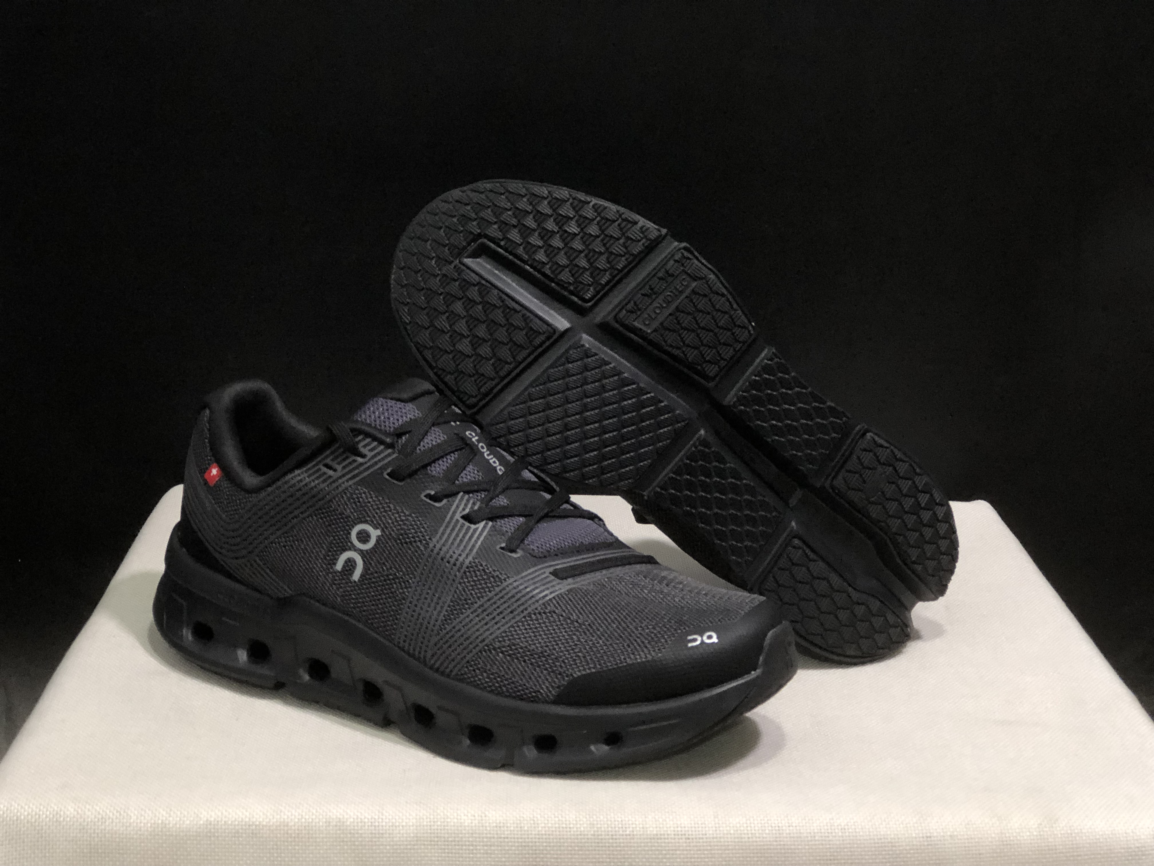 On Running Cloudgo Comfortable And Lightweight Running Shoes Black/Eclipse