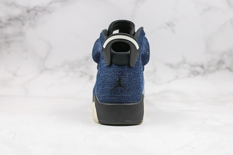 Nike Air Jordan 6 Retro Washed Denim 2019 Blue Sneakers