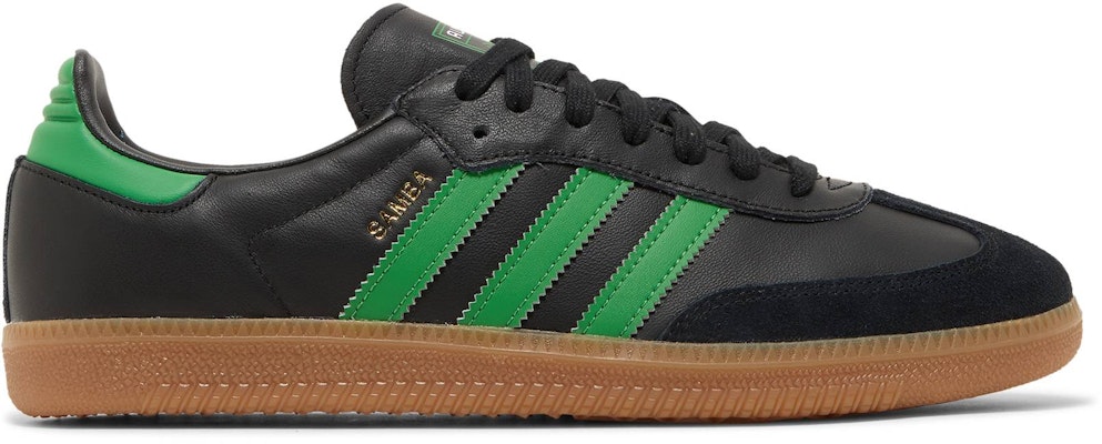 Austin FC Adidas Samba Team Black Real Green HQ7035 Shoes
