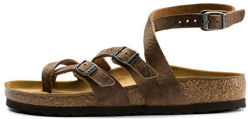 Birkenstock Seres Camberra Old Natural Leather 1008709 Narrow Fit Tabacco Sandals