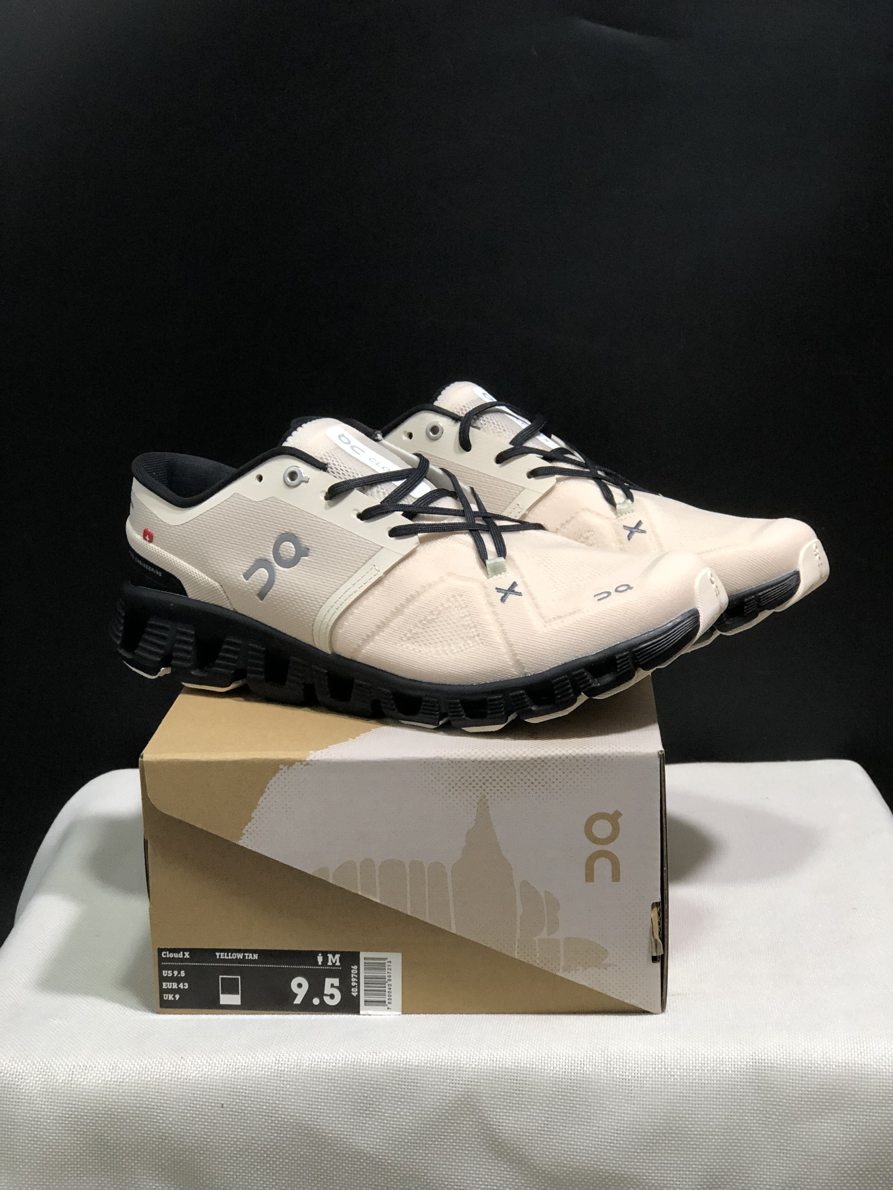 On Running Cloud X3 Shift Multi-Functional Running Shoes Yellow Tan