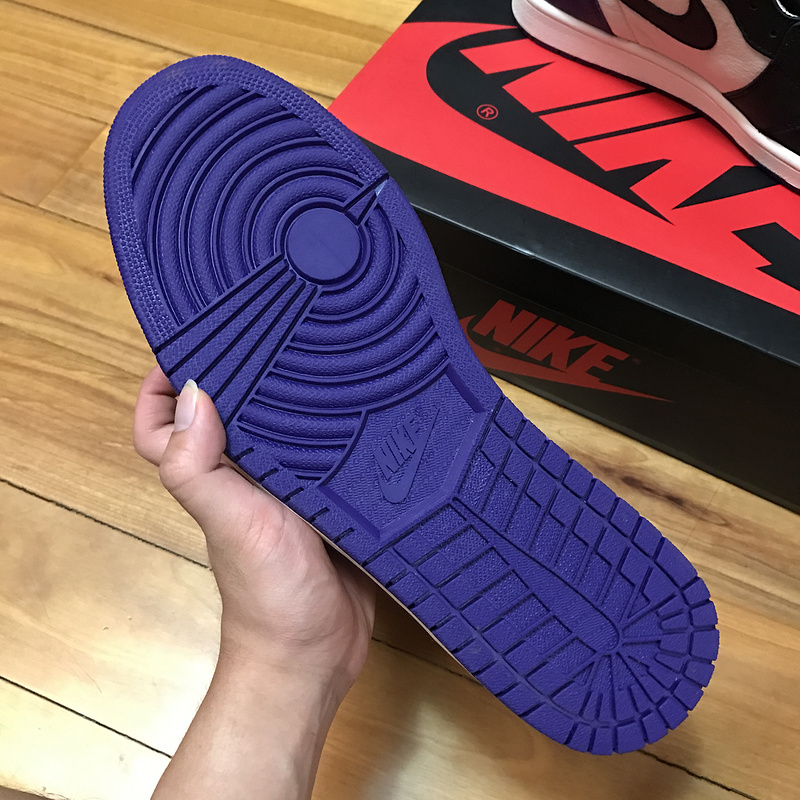 Nike Air Jordan 1 Retro OG High Court Purple Black Sneakers