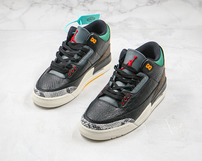 Nike Air Jordan 3 Retro SE Animal Instinct 2.0 Black Sneakers