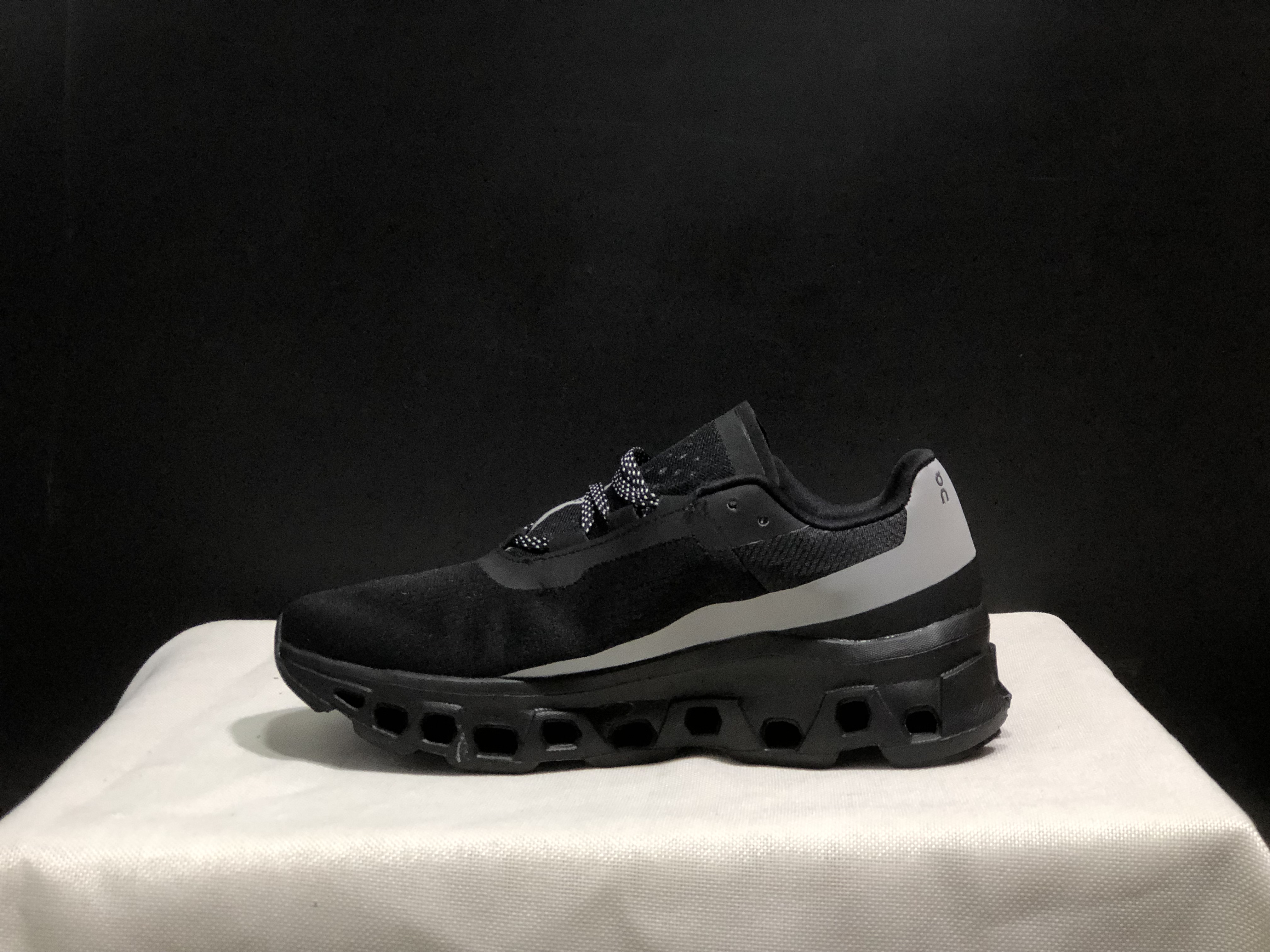 On Running Cloudmonster Black Anti-Slip Running Shoes